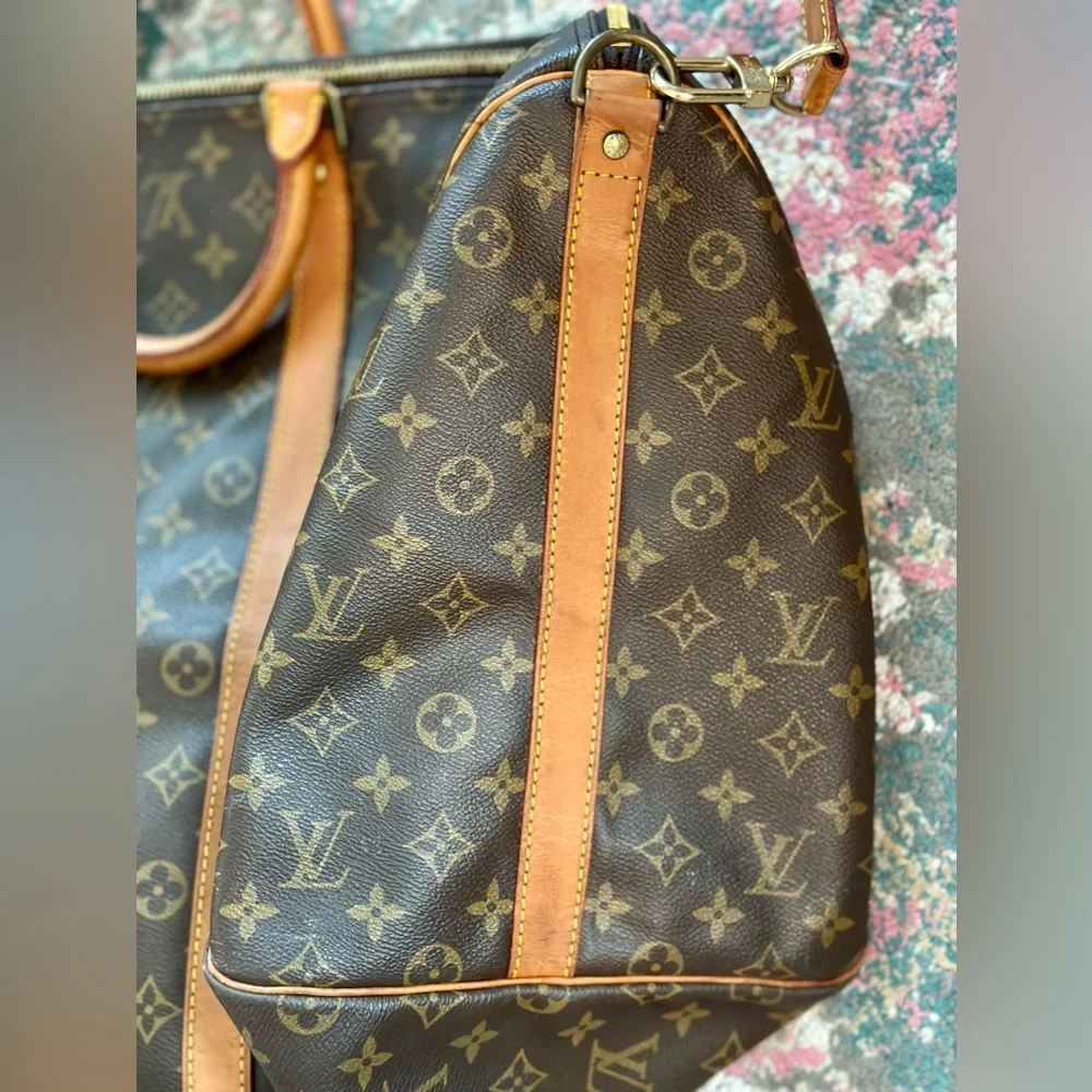 SOLD Louis Vuitton Keepall 55 Bandouliere - Picture 6 of 16